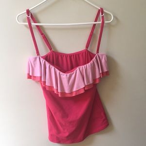 Pink tankini